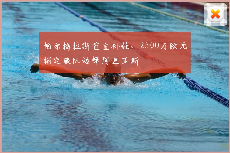 帕尔梅拉斯重金补强，2500万欧元锁定狼队边锋阿里亚斯