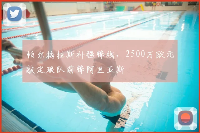 帕尔梅拉斯补强锋线，2500万欧元敲定狼队前锋阿里亚斯